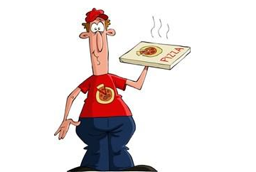 【少儿英语口语】电话亭的意外披萨快递